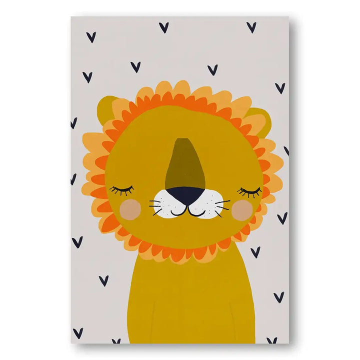 Little Lion by Treechild Print