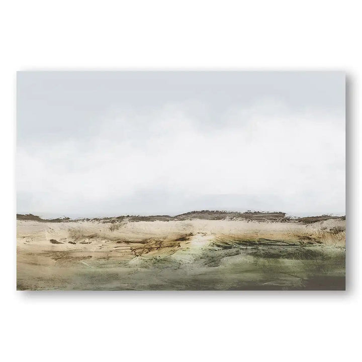 West Coast Shoreline Abstract Art Print