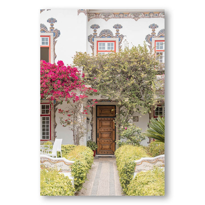 Blooming Threshold Cityscape Art Print