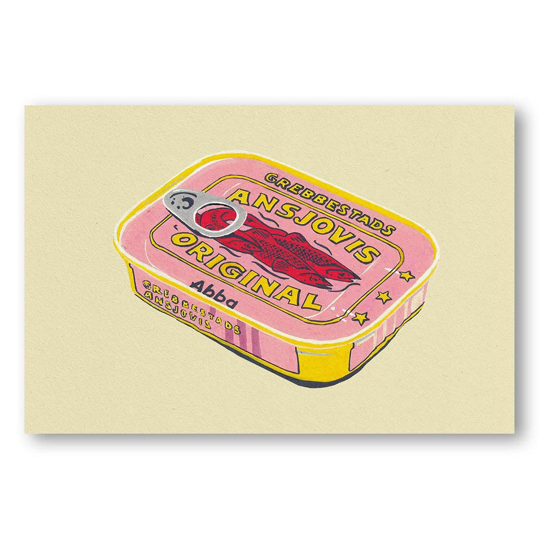 Abba Ansjovis -  Art Print