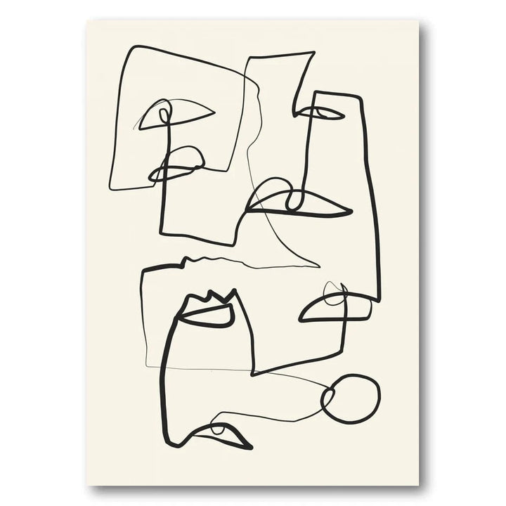 Ebon Maze Serenity Art Print