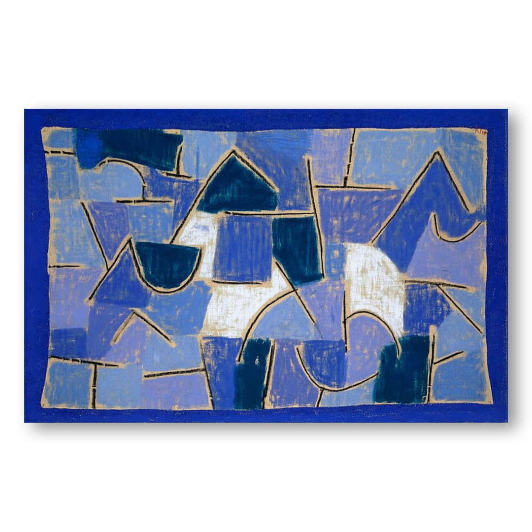Blue Night by Paul Klee Art Print