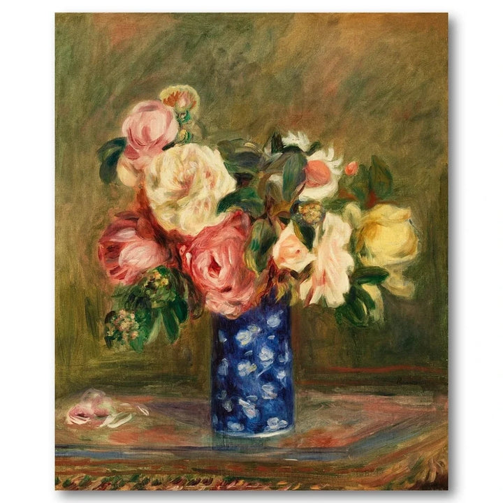 Bouquet of Roses by Renoir Art Print