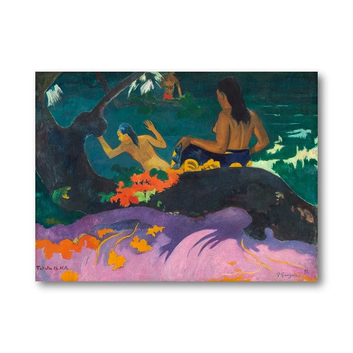 By the Sea (Fatata te Miti) by Paul Gauguin