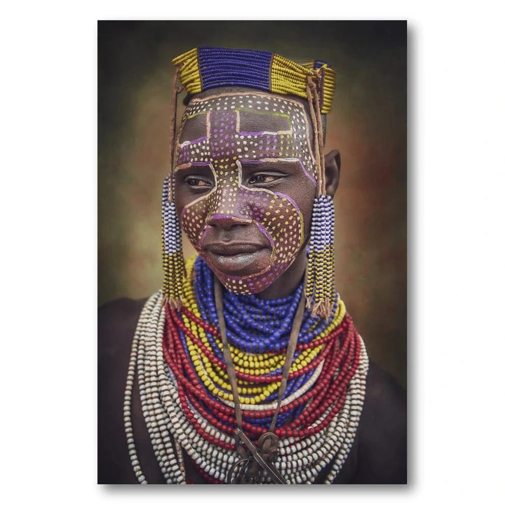 Tribal Portrait Art Print