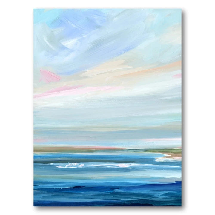 Tranquil Azure Horizon Art Print