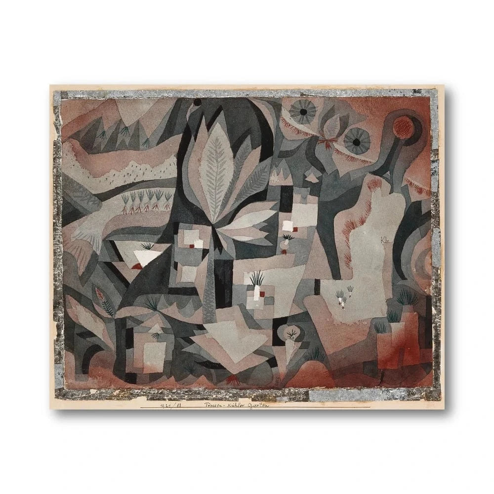 Abstract Geometric Nature Art Print