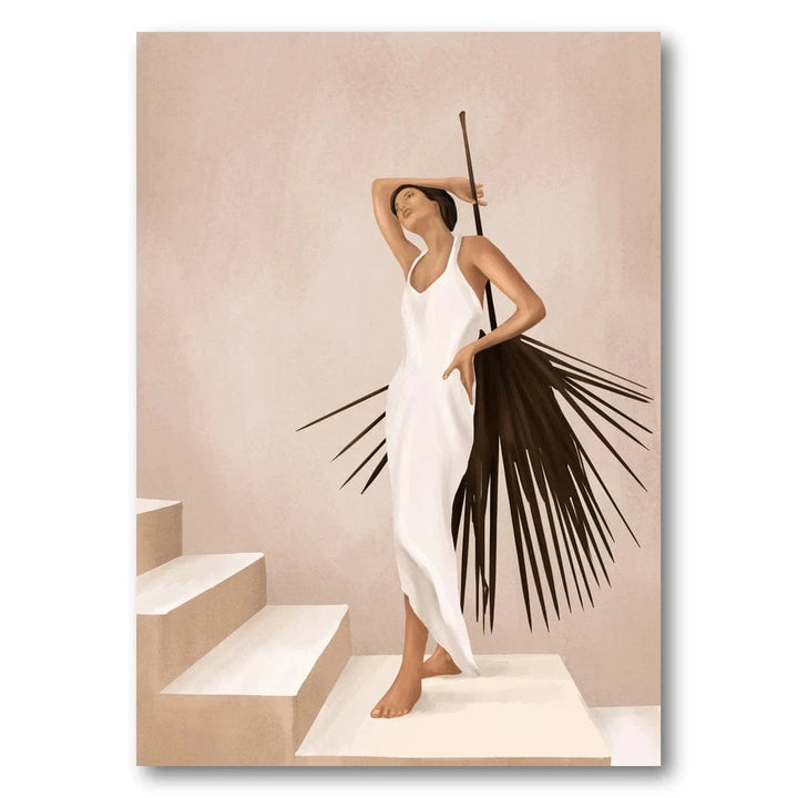 Elegance Ascends - Fantasy_web Art Print