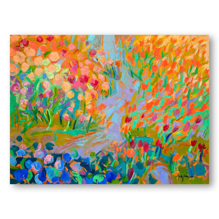 Enchanting Forest Abstract Wall Art Print