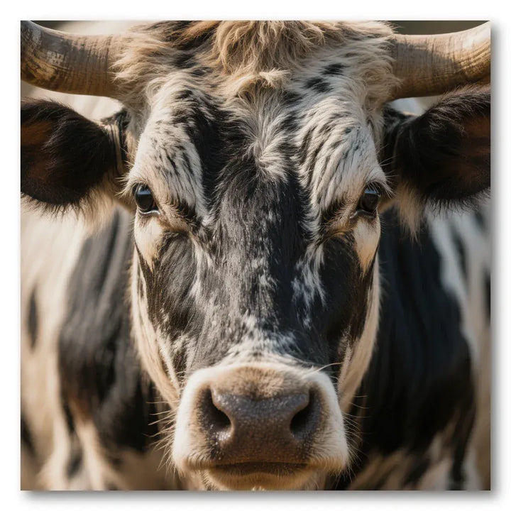 Nguni Cow Intricate Texture Art Print