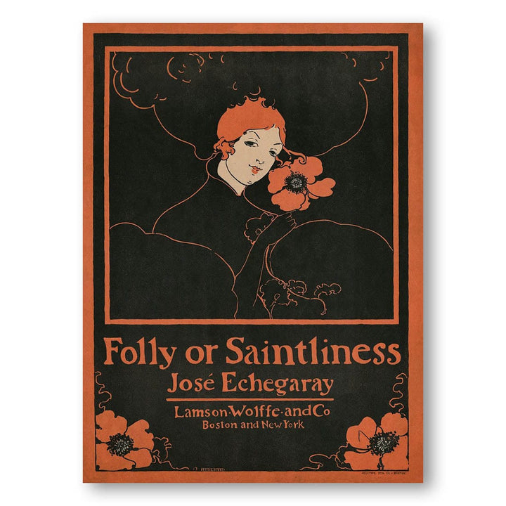 Folly or Saintliness by Ethel Reed Art Print