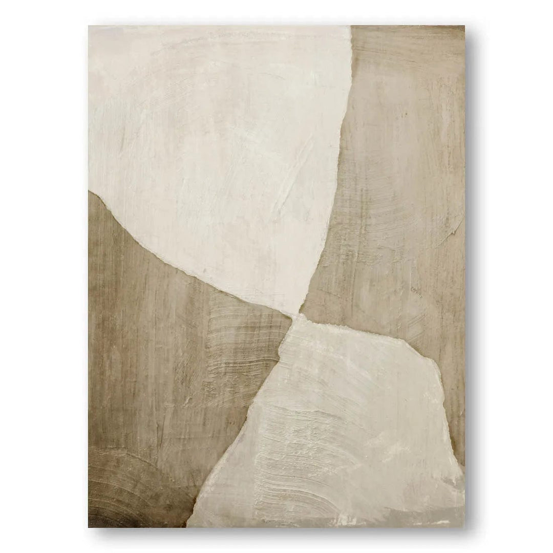 Abstract Glide Shapes Art Print