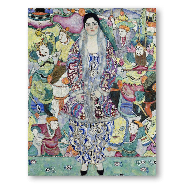 Portrait of Friederike Maria Beer by Gustav Klimt Art Print