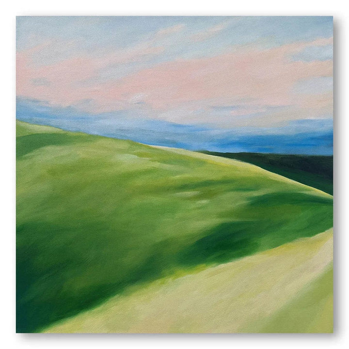 Rolling Green Hills Art Print
