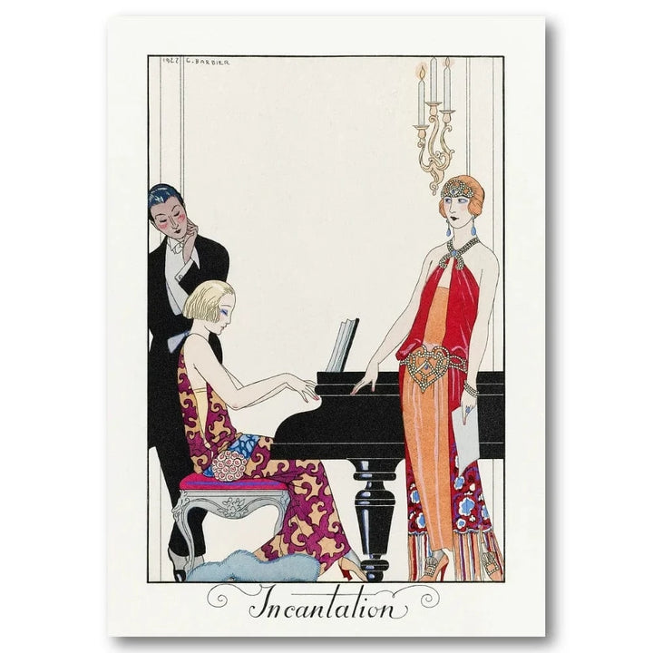 Incantation by George Barbier Art Print