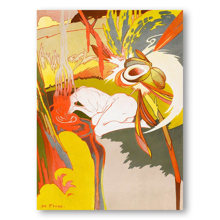 La Source du Mal by Georges de Feure Art Print