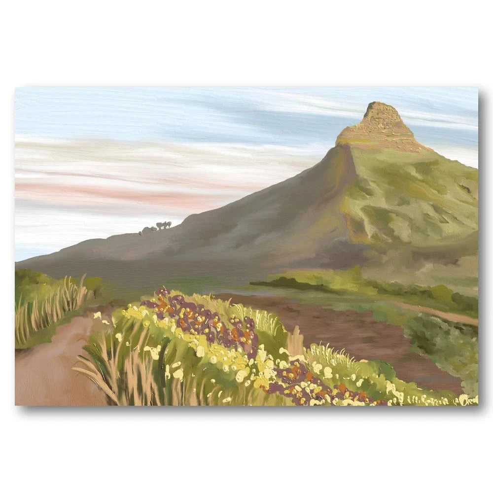 Lions Head Art Print