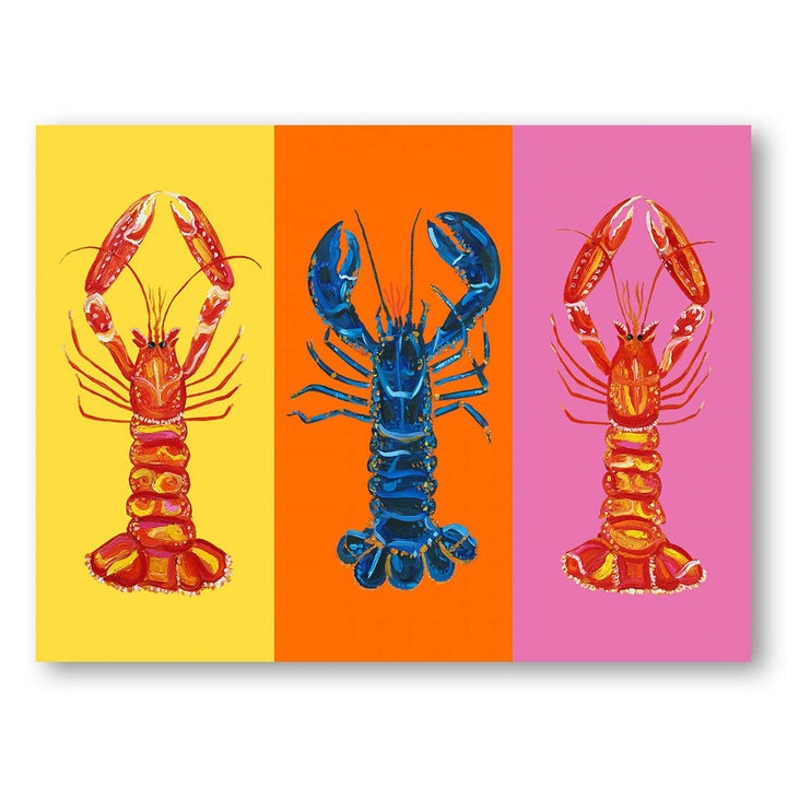 Lobster Langoustines Pop Art 3 -  Art Print