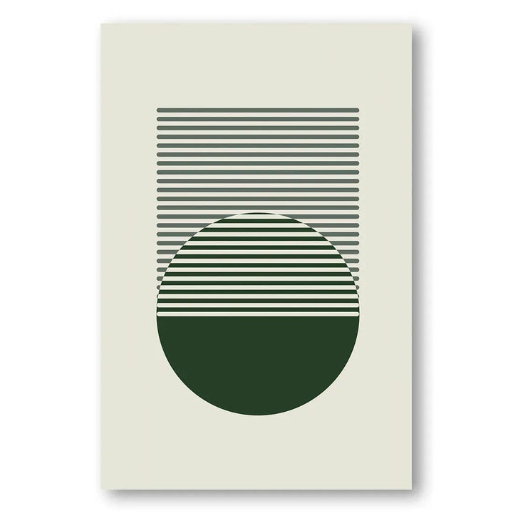 Geometric Harmony Canvas Art Print