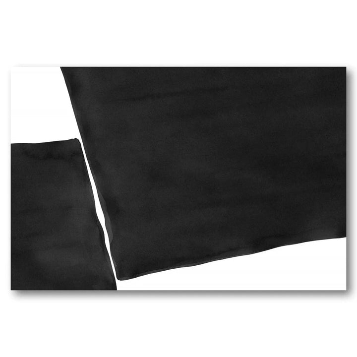 Obsidian Geometric Harmony Art Print