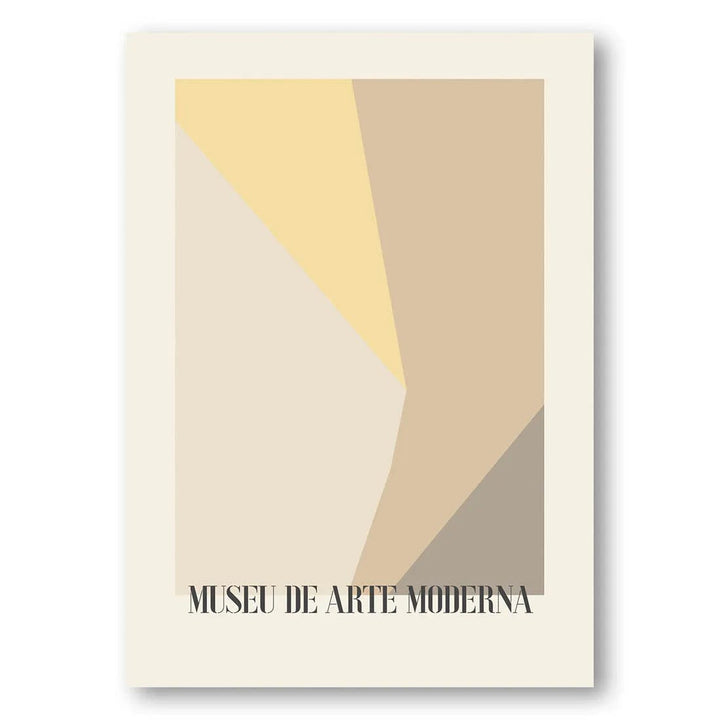 Modern Geometric Composition Art Print