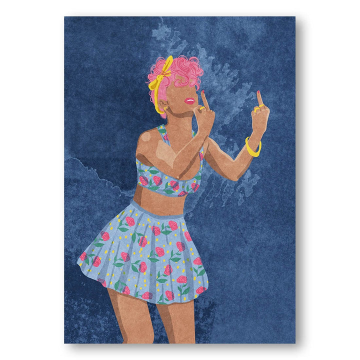 Not your girl -  Art Print