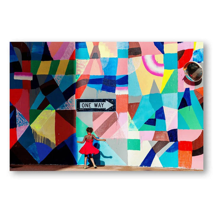 Dancing Under One Way Art Print