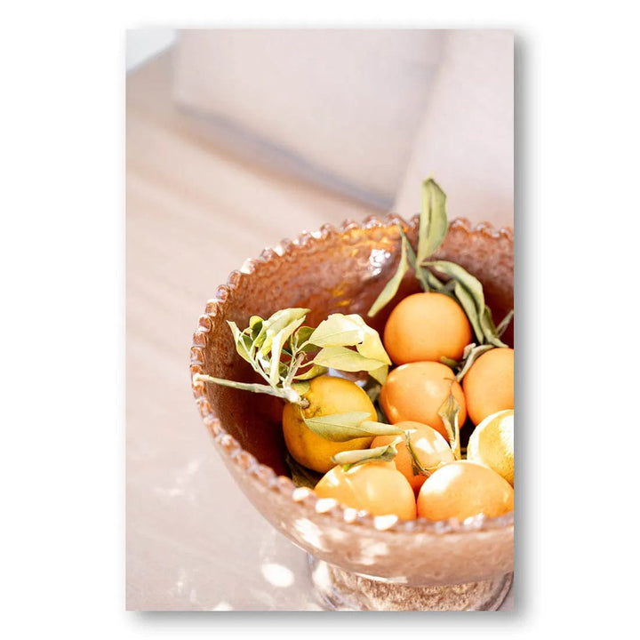 Oranges In the Sun Mediterranean Art Print