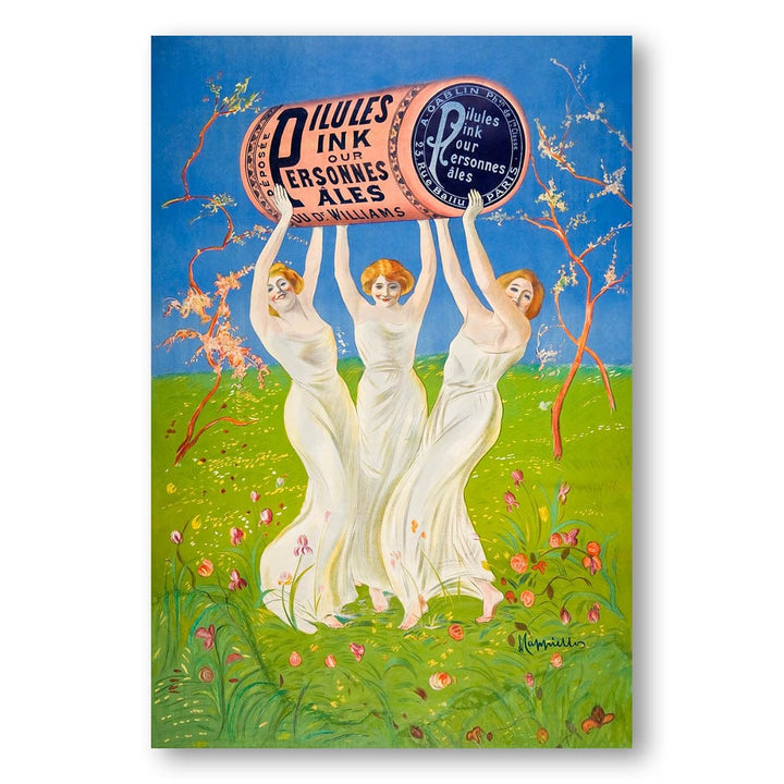 Pink Pills for Pale People by Leonetto Cappiello Art Print