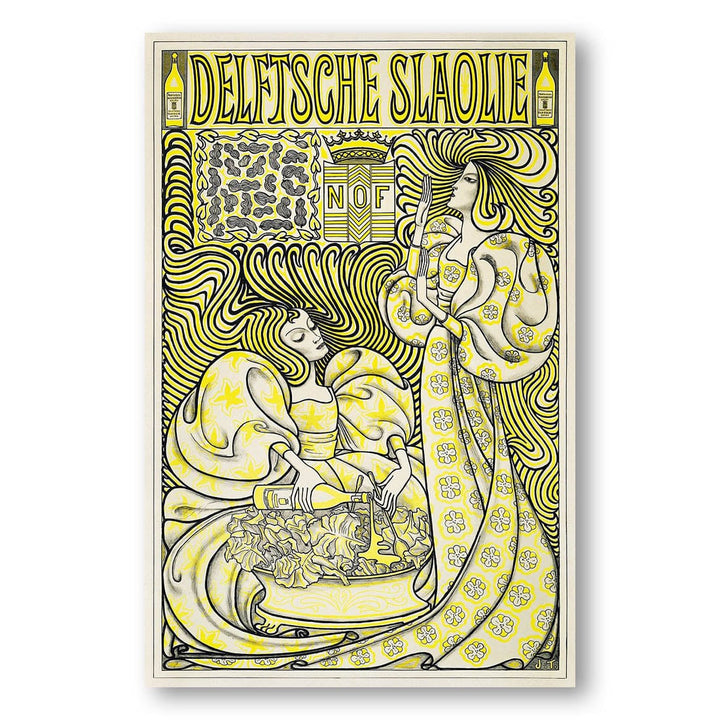 Delftsche Slaolie by Jan Toorop Art Print