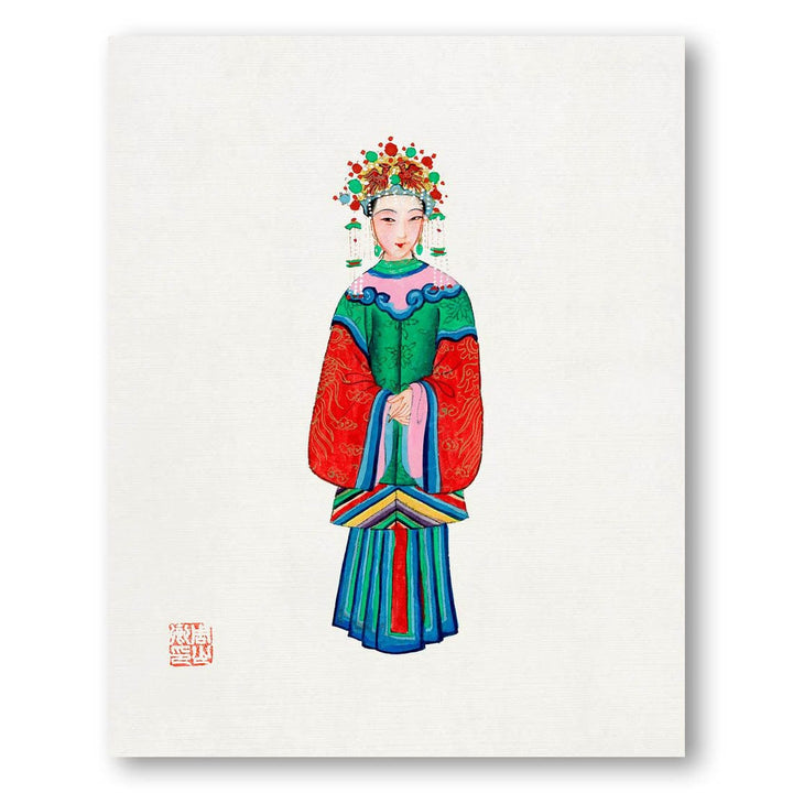 Princess Imperial Costume Art Print