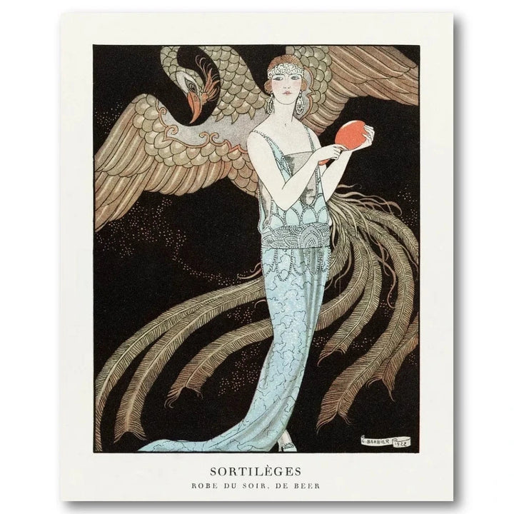 Sortileges Evening by George Barbier Art Print