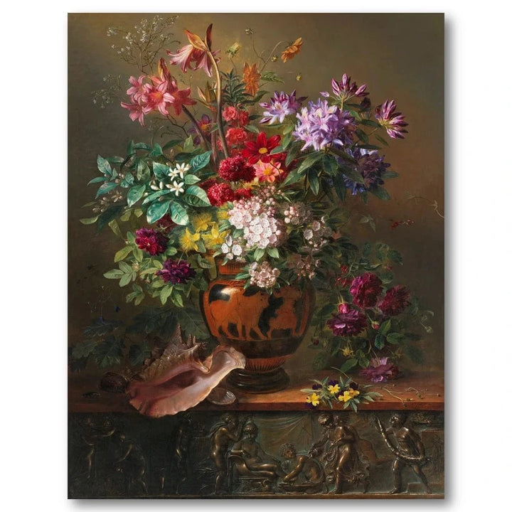 Spring Flowers Vase Art Print