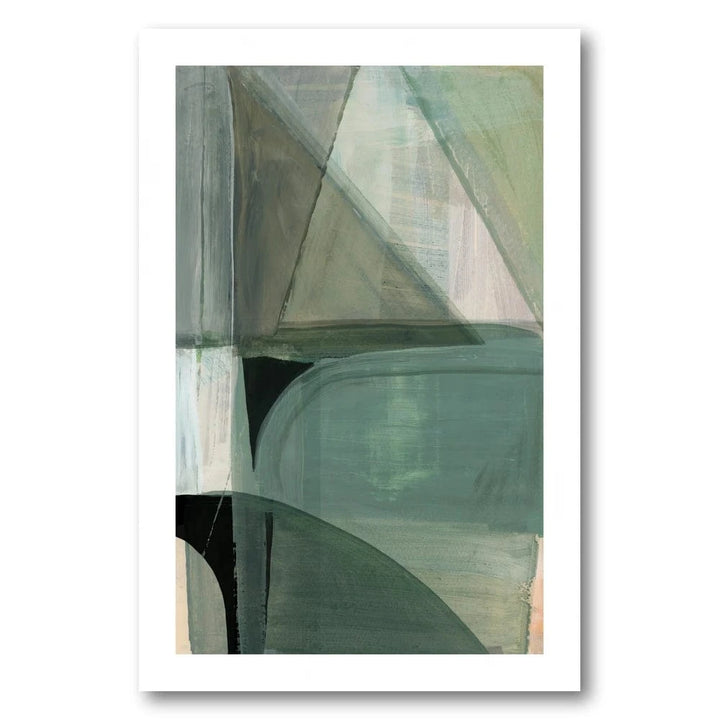 Submerged Geometry Art Print