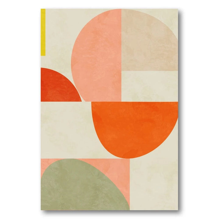 Summer Circles Art Print 1