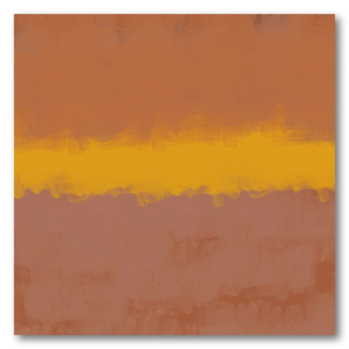 Golden Earth Abstract Art Print