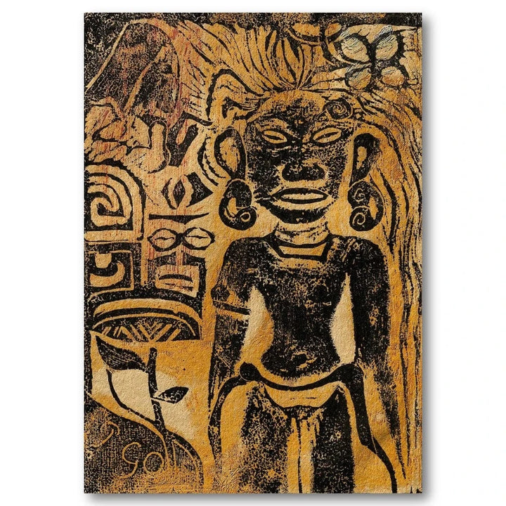 Tahitian Goddess Hina Art Print