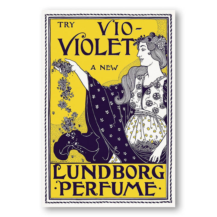 Vio-Violet by Louis Rhead Art Print