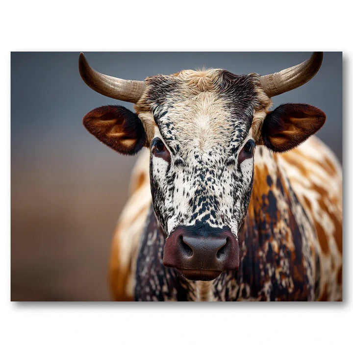 Nguni Cow Spotted Coat Art Print