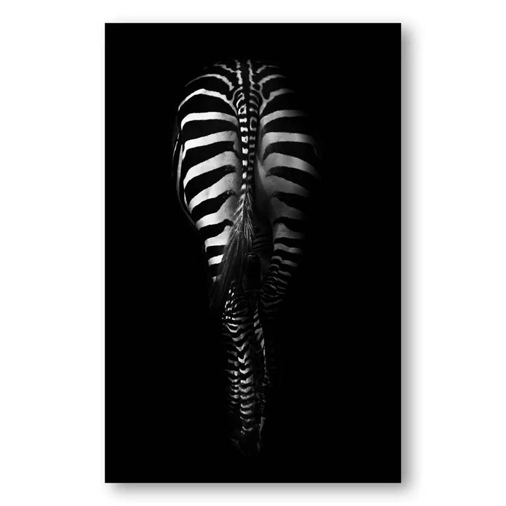 Zebra Noir Photo Print