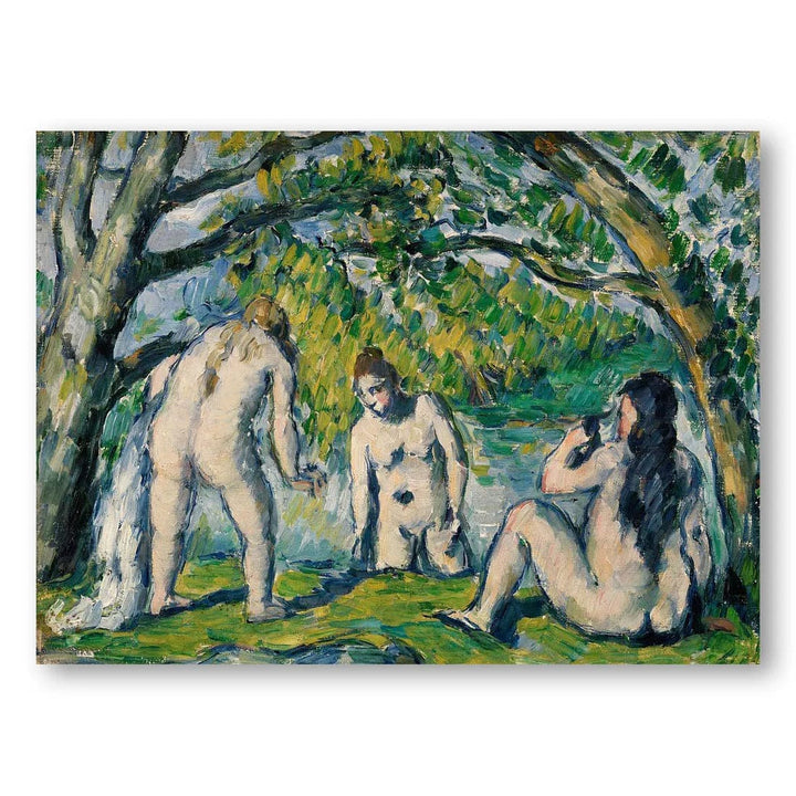 "Riverside Repose in Green" Iconic Vintage Art Print