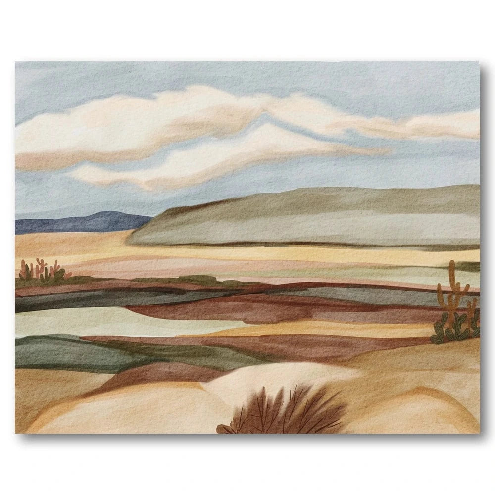 Desert Landscape Art Print