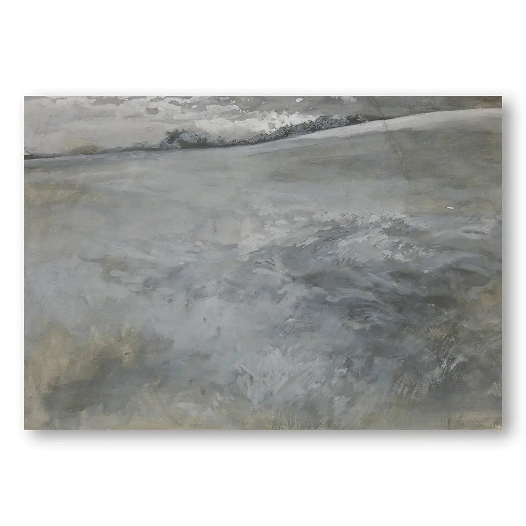 Monochrome Mists Art Print