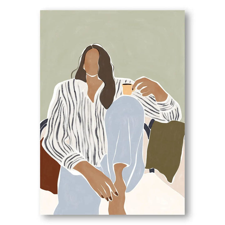 Espresso Moment Bliss Art Print