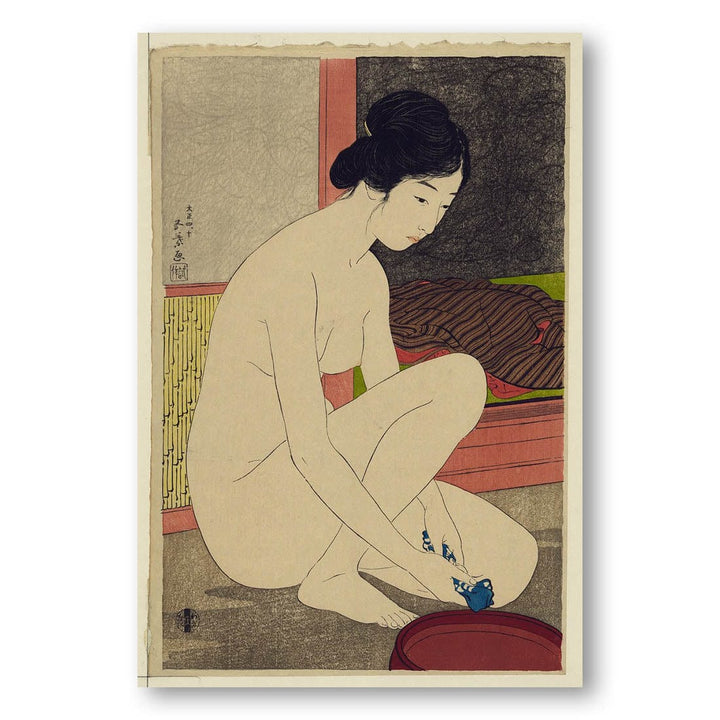 Woman after Bath by Hashiguchi Goyo Art Print
