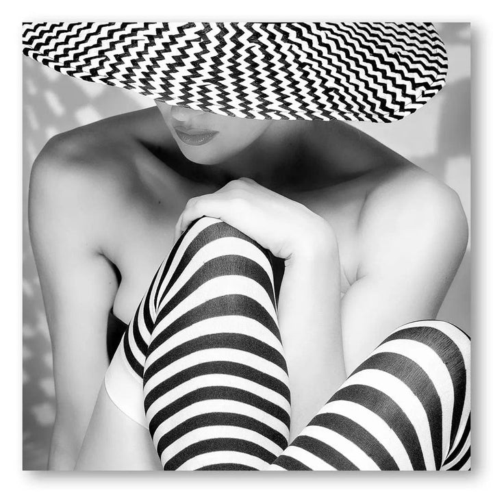 Zigzag Contemplation Photo Print