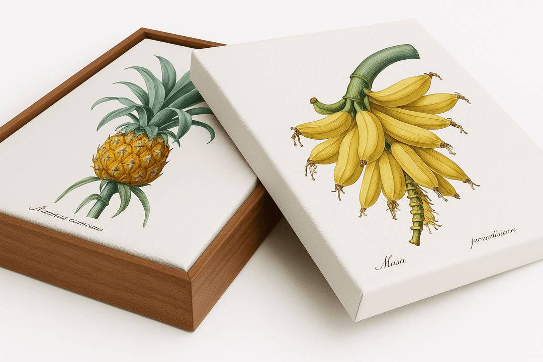 Pair of Vintage Fruit Art Prints