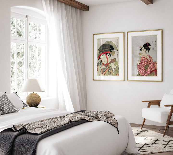 Japanese Art Print Pair 3