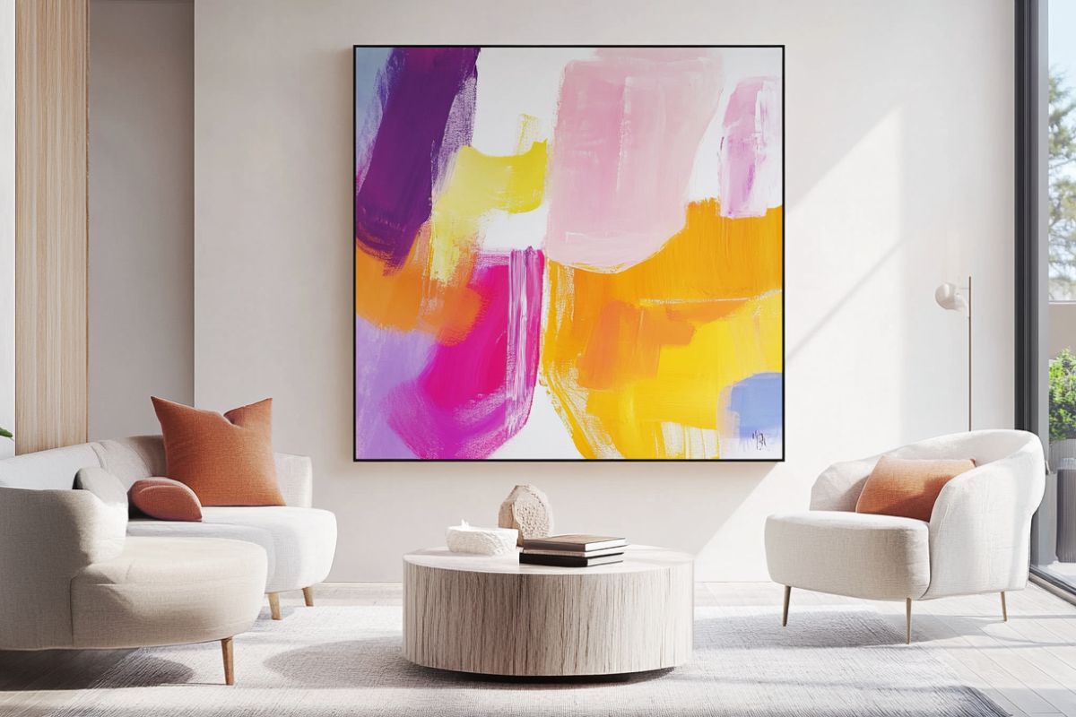 Illuminate Your Space: A Guide to Bright Large Wall Art