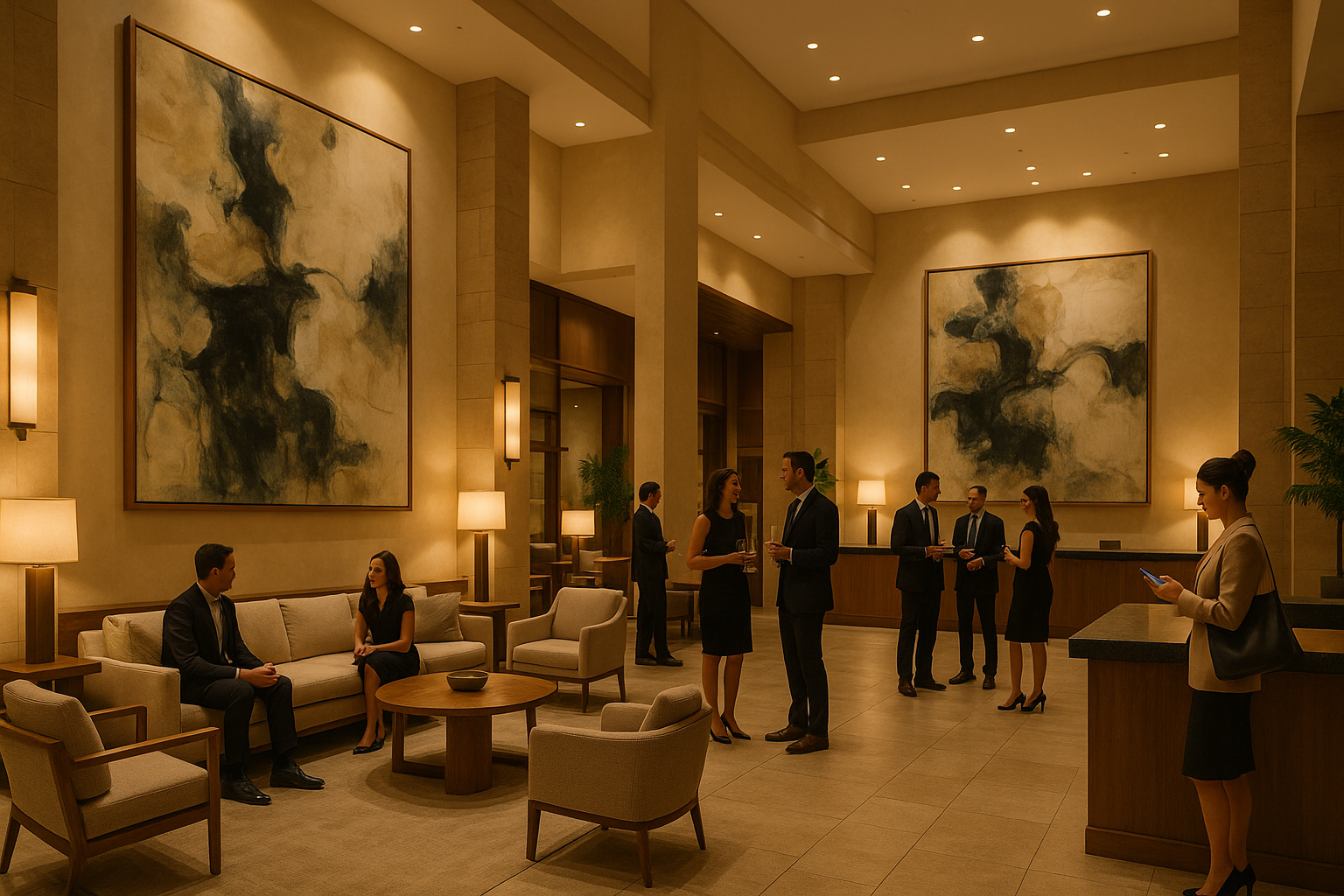 Art For Hotel Lobbies: Creating Memorable First Impressions